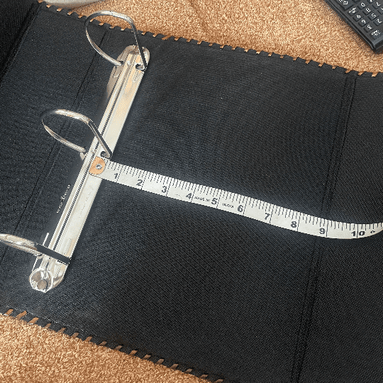 Leather Ring Binder, Leather Portfolio for Men