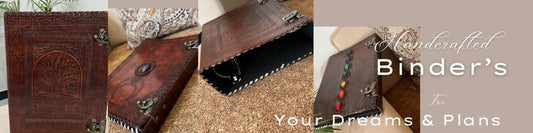 Handmade Leather Journal Binding