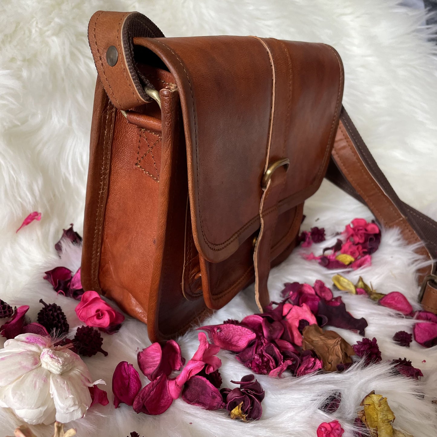 Leather Crossbody bag For Women
