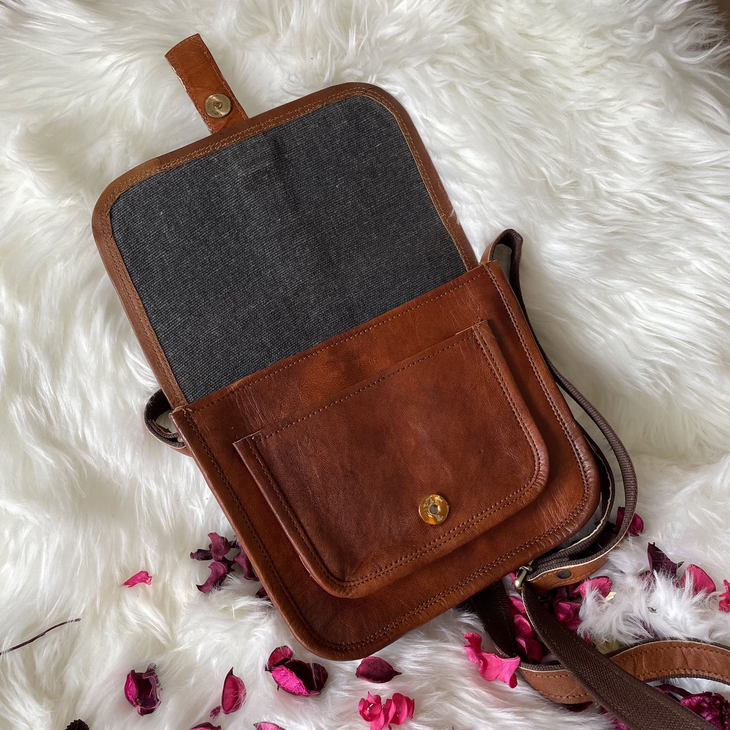 Leather Crossbody bag For Women