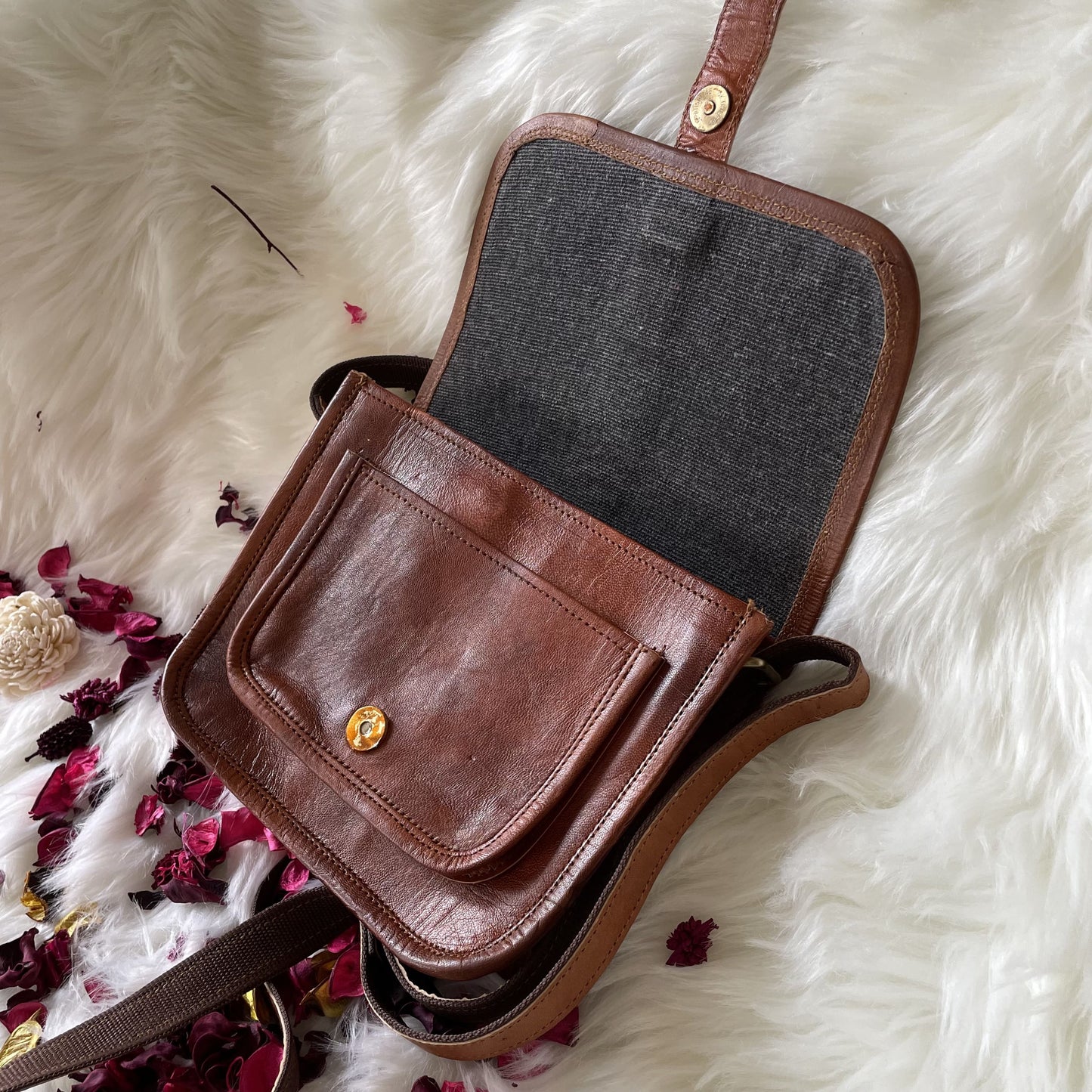 Leather Crossbody bag For Women