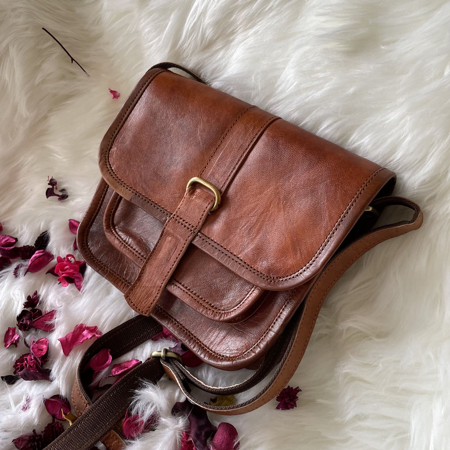 Leather Crossbody bag For Women