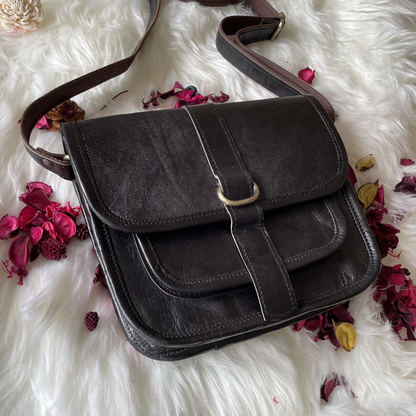 Leather Crossbody bag For Women