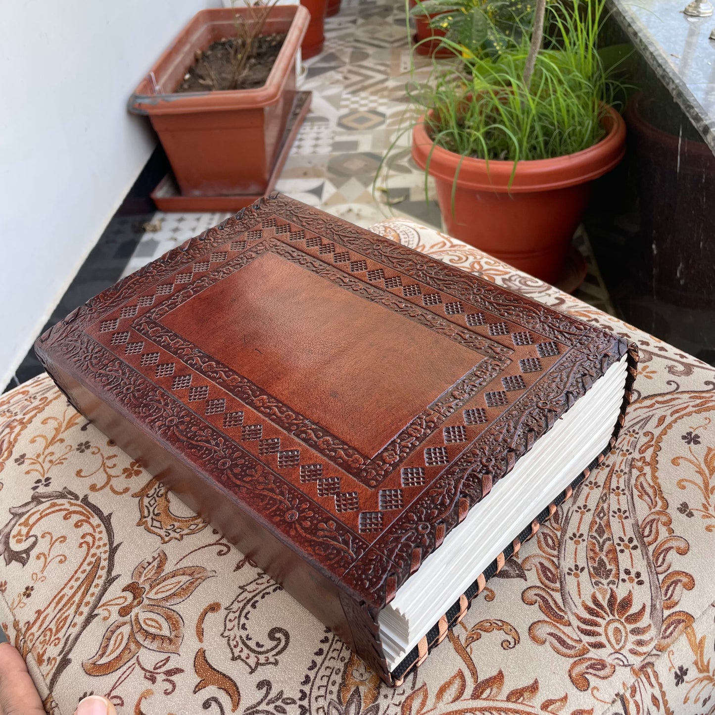 Handmade Journal With Lock And Key, Personalized Diary With Lock And Key - 600 Unlined- Lined Pages