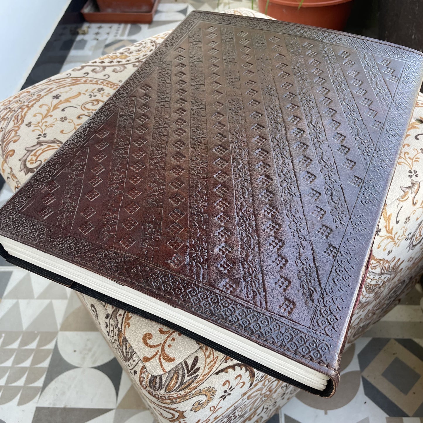 Tree Of Life Handmade Leather Journal, Leather Notebook - 200 Unlined- Lined Pages