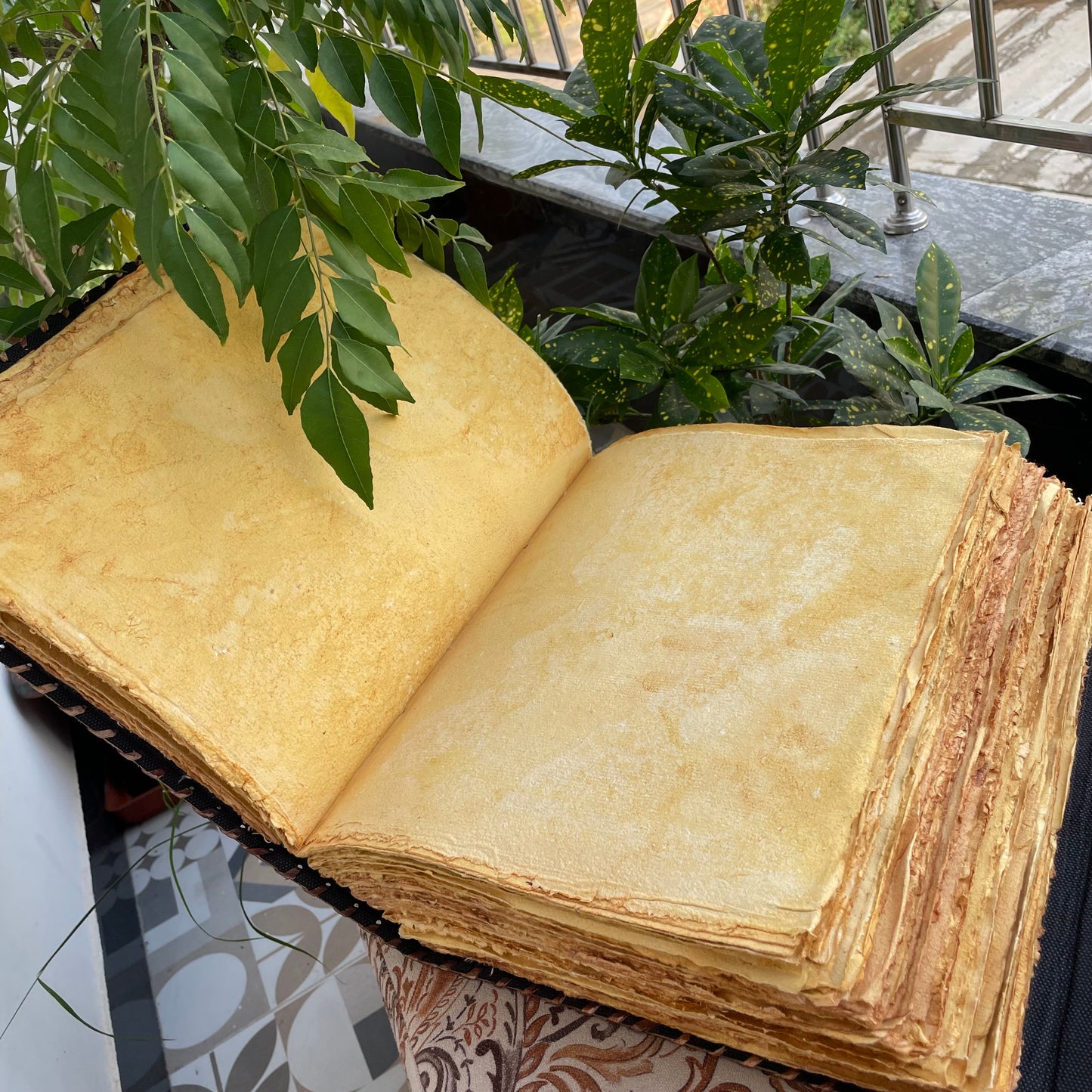 Tree Of Life Handmade Leather Journal, Leather Notebook Vintage Pages Book