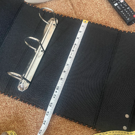 Leather Ring Binder, Leather Portfolio for Men