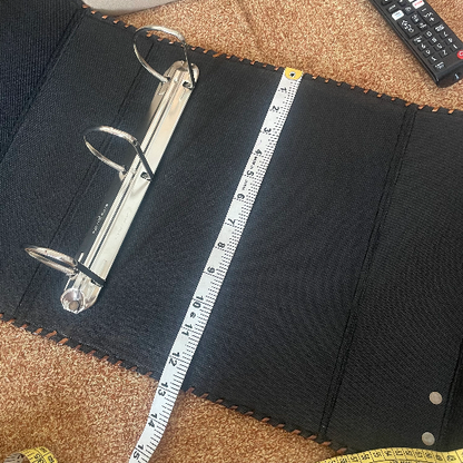 Leather Ring Binder, Leather Portfolio for Men