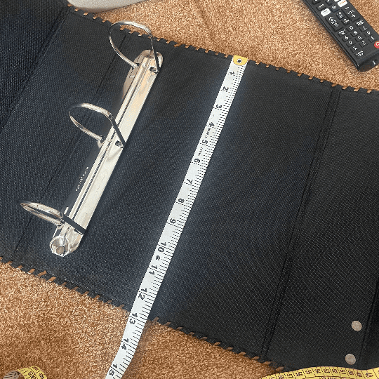 Leather Ring Binder, Leather Portfolio for Men